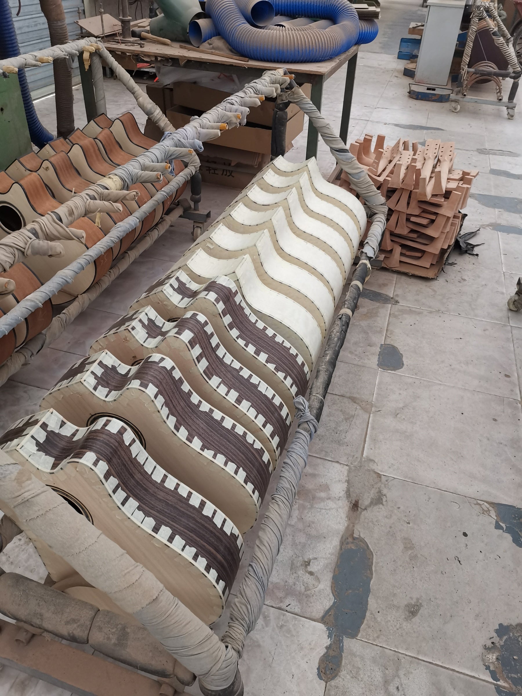 PPEQ’s Learning Visit to Pango Music’s Acoustic Guitar Kit Workshop