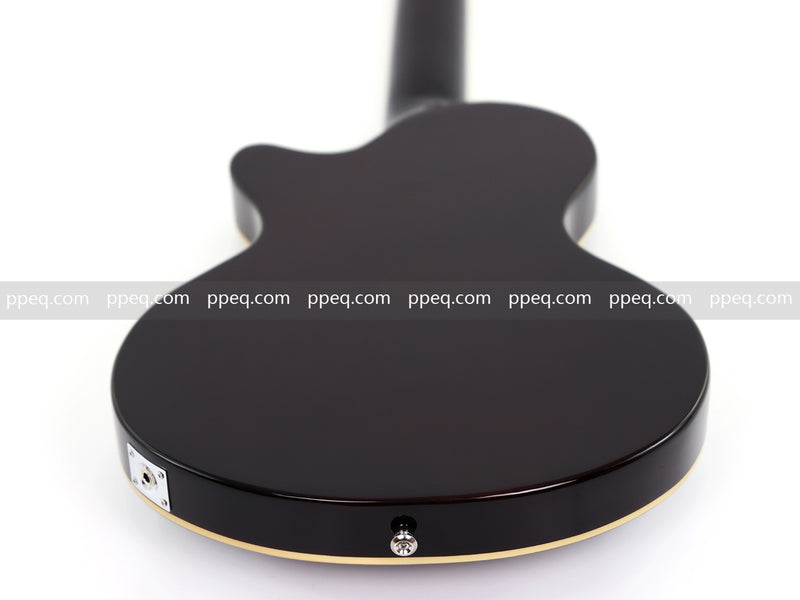 12-String Semi-Hollow Body Electric Guitar with Flamed Maple Top (YMZ-230)