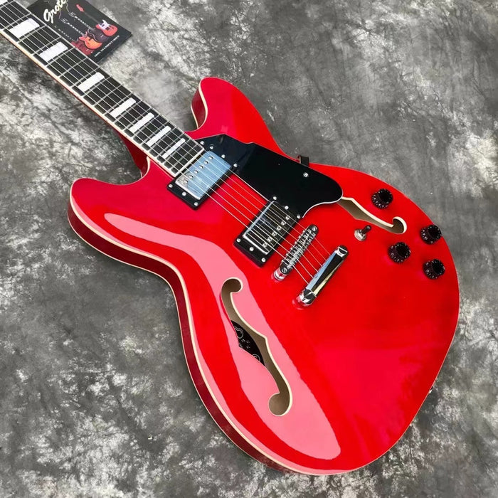 PANGO Music Semi Hollow Body Electric Guitar (YMZ-045)