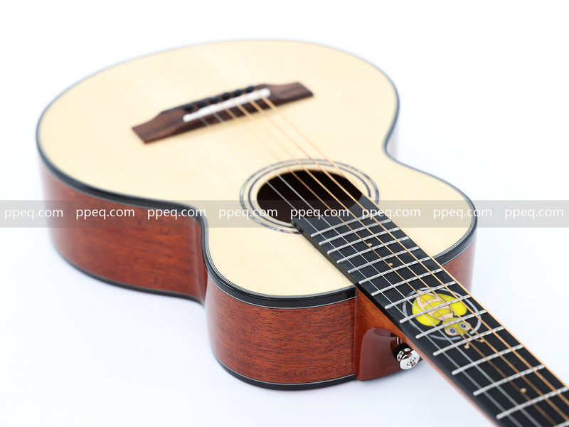 30-Inch Grade A Solid Spruce Top Acoustic Guitar with Glossy Finish (JY-30A)