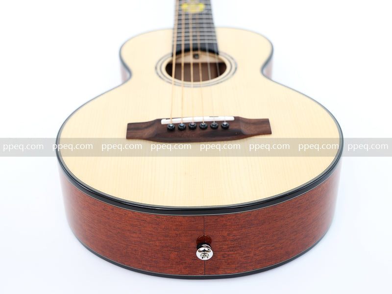 30-Inch Grade A Solid Spruce Top Acoustic Guitar with Glossy Finish (JY-30A)