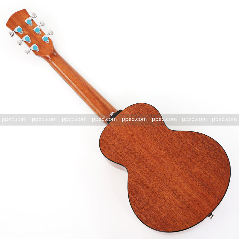 30-Inch Grade A Solid Spruce Top Acoustic Guitar with Glossy Finish (JY-30A)