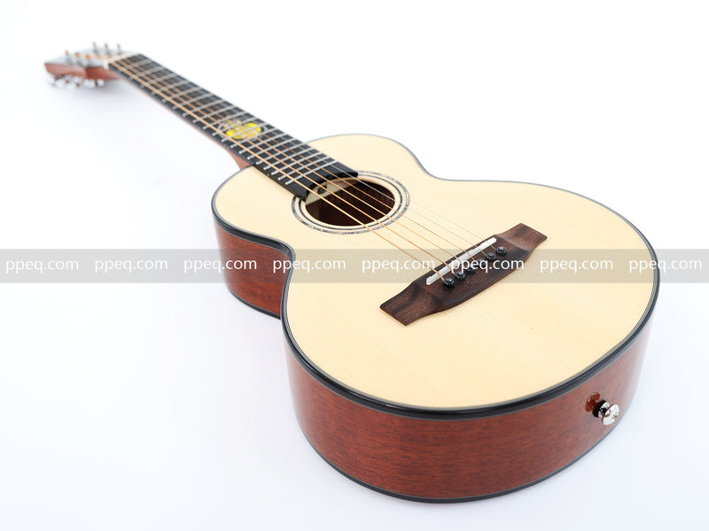 30-Inch Grade A Solid Spruce Top Acoustic Guitar with Glossy Finish (JY-30A)
