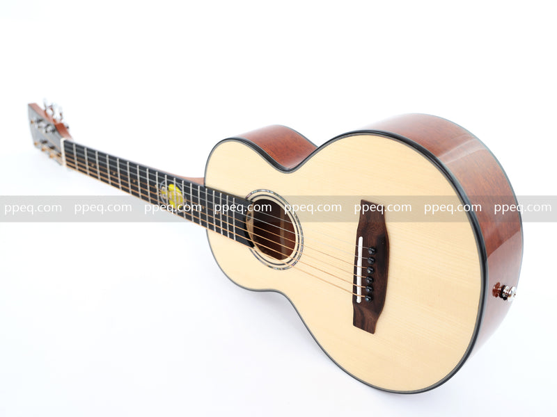30-Inch Grade A Solid Spruce Top Acoustic Guitar with Glossy Finish (JY-30A)