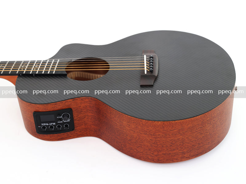 36-inch Carbon Fiber Top Travel Acoustic Guitar (JY-363)