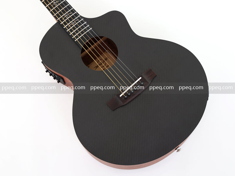 36-inch Carbon Fiber Top Travel Acoustic Guitar (JY-363)