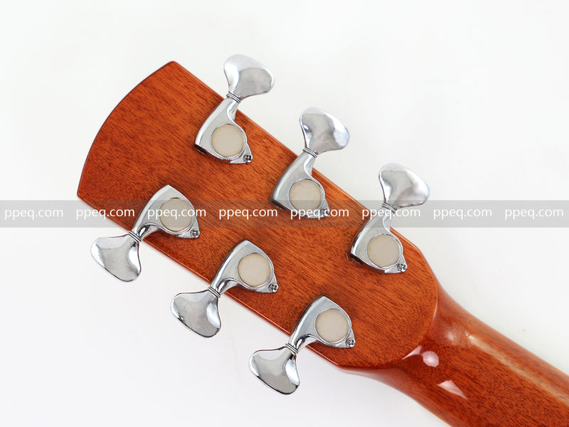 36-Inch Solid Spruce & Canarywood Acoustic Guitar with Gloss Finish (YM-MN4)