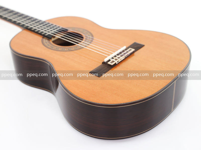 36-Inch Glossy Finish Solid Red Cedar Top Classical Guitar (W-6225)