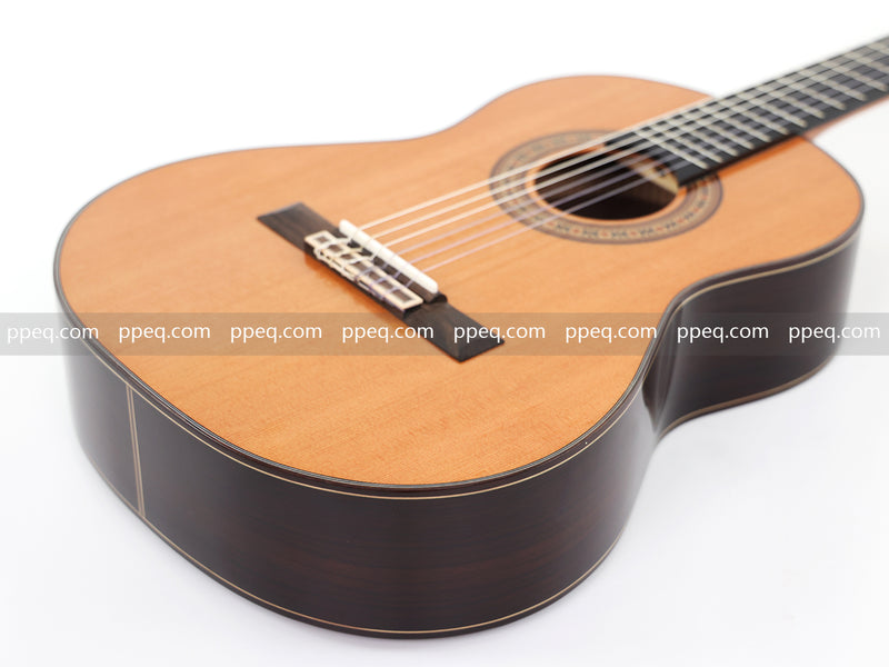 36-Inch Glossy Finish Solid Red Cedar Top Classical Guitar (W-6225)