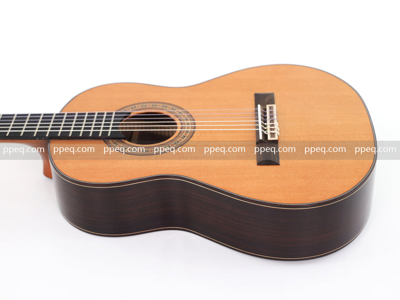 36-Inch Glossy Finish Solid Red Cedar Top Classical Guitar (W-6225)