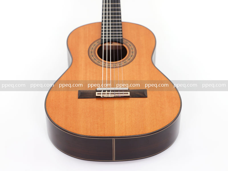 36-Inch Glossy Finish Solid Red Cedar Top Classical Guitar (W-6225)