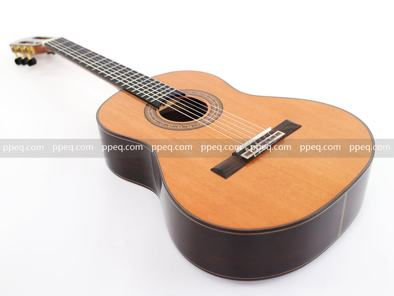 36-Inch Glossy Finish Solid Red Cedar Top Classical Guitar (W-6225)