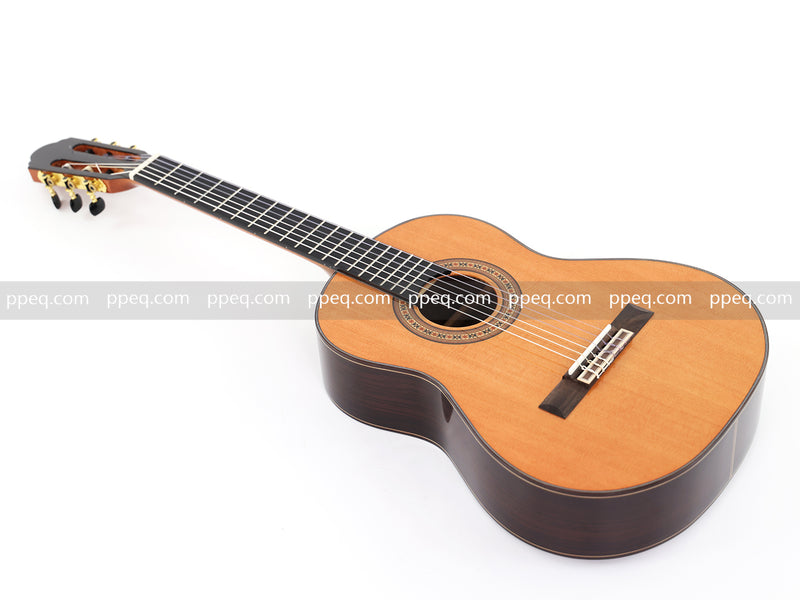 36-Inch Glossy Finish Solid Red Cedar Top Classical Guitar (W-6225)