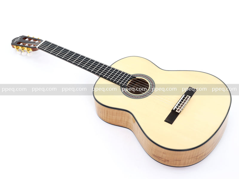 39-Inch Grade A Spruce Top Classical Guitar with Glossy Finish (JY-399)