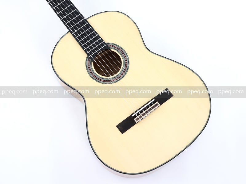 39-Inch Grade A Spruce Top Classical Guitar with Glossy Finish (JY-399)