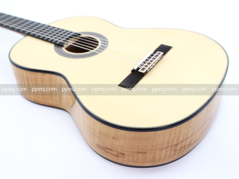 39-Inch Grade A Spruce Top Classical Guitar with Glossy Finish (JY-399)