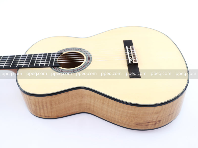 39-Inch Grade A Spruce Top Classical Guitar with Glossy Finish (JY-399)