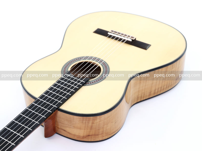 39-Inch Grade A Spruce Top Classical Guitar with Glossy Finish (JY-399)