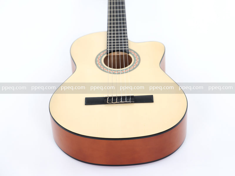 39-Inch Cutaway Glossy Finish Classical Guitar (JY-390)