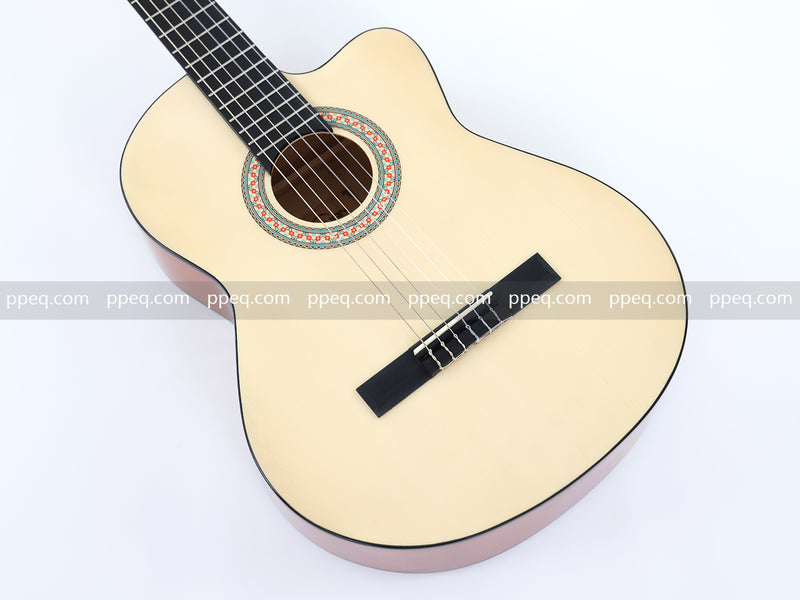 39-Inch Cutaway Glossy Finish Classical Guitar (JY-390)