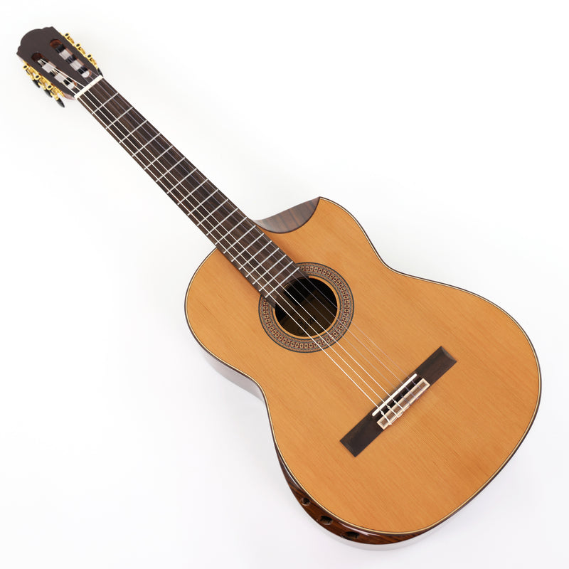 39-Inch Full Solid Wood Classical Guitar with Gloss Finish (J-399SSK)
