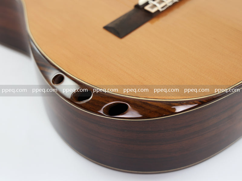 39-Inch Full Solid Wood Classical Guitar with Gloss Finish (J-399SSK)
