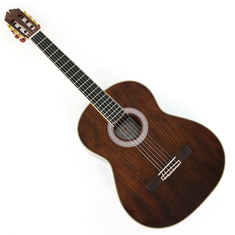 39 Inch 4/4 Full Size Standard Non-Cutaway Walnut Body Classical Guitar (TY-017)
