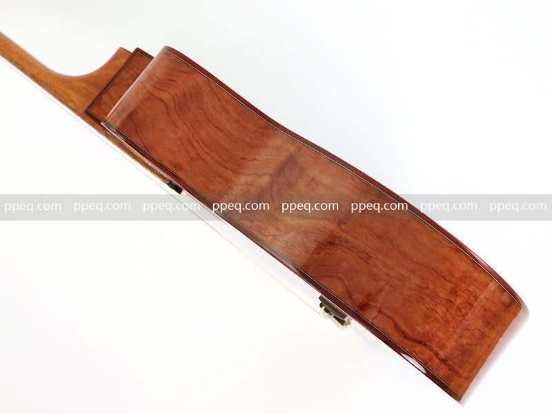 39 Inch Full Size Cutaway Nylon String Classical Guitar with Gloss Finish (TY-013)