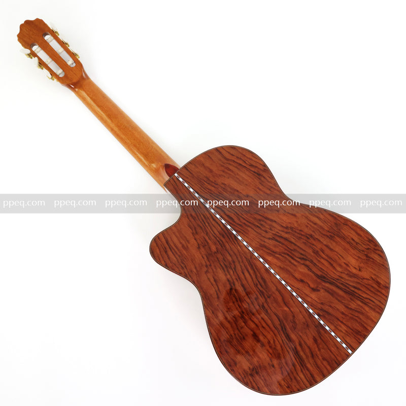 39 Inch Full Size Cutaway Nylon String Classical Guitar with Gloss Finish (TY-013)