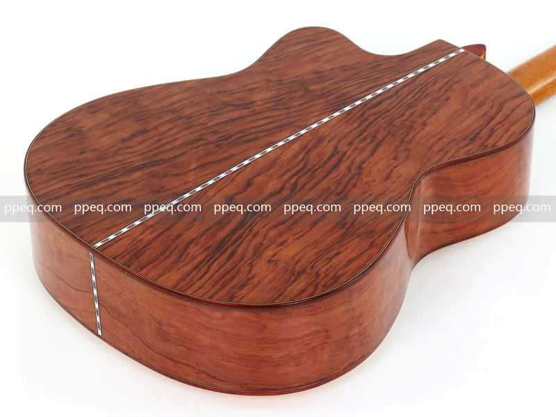 39 Inch Full Size Cutaway Nylon String Classical Guitar with Gloss Finish (TY-013)