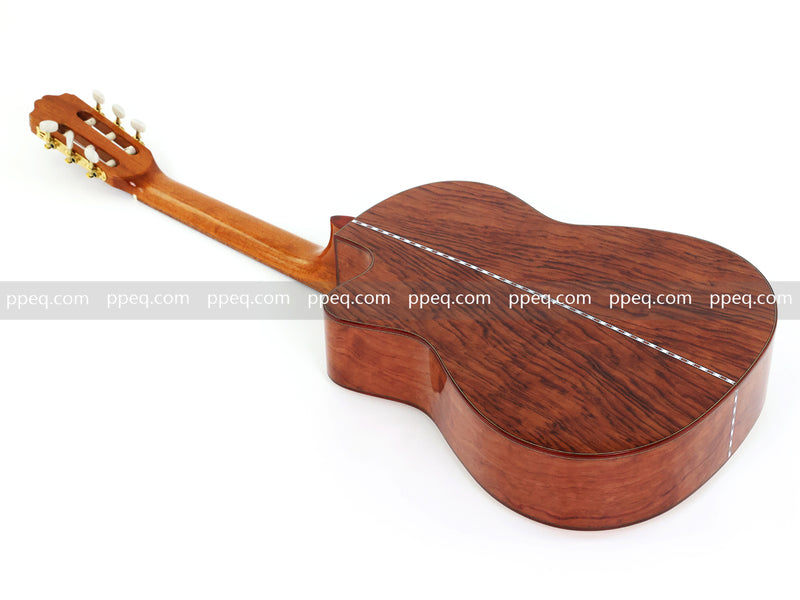 39 Inch Full Size Cutaway Nylon String Classical Guitar with Gloss Finish (TY-013)