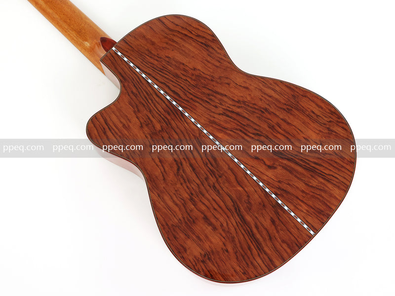 39 Inch Full Size Cutaway Nylon String Classical Guitar with Gloss Finish (TY-013)