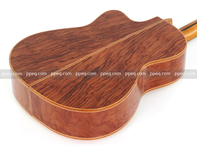 39 Inch Full Size Cutaway Nylon String Classical Guitar with Gloss Finish (TY-014)