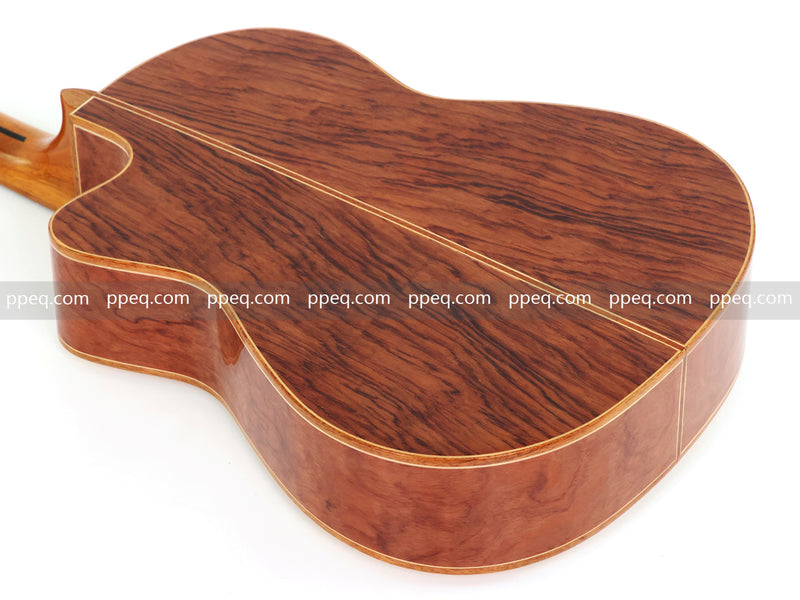 39 Inch Full Size Cutaway Nylon String Classical Guitar with Gloss Finish (TY-014)