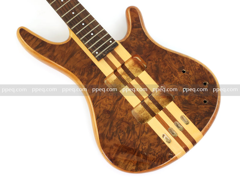 4-String Neck-Through Electric Bass Guitar (NTB-009, No Hardware, B Level, Limited Edition)