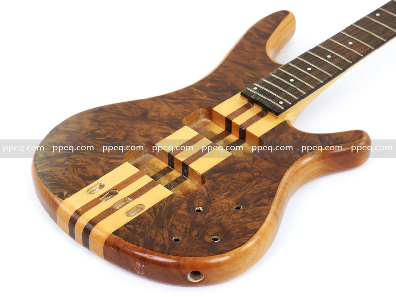 4-String Neck-Through Electric Bass Guitar (NTB-009, No Hardware, B Level, Limited Edition)