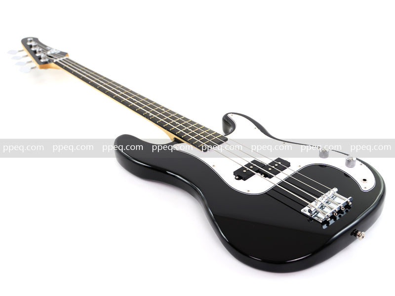 4-String PB-Style Electric Bass Guitar with Black Glossy Finish (YMZ-272)