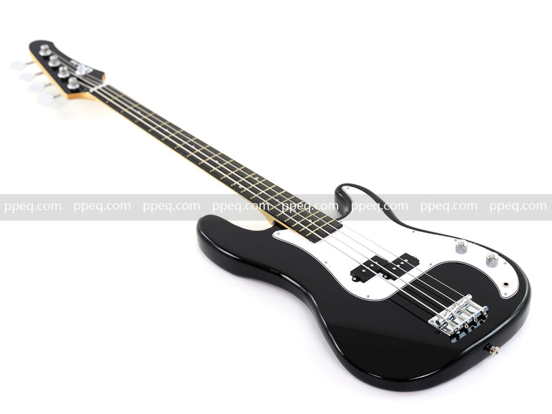 4-String PB-Style Electric Bass Guitar with Black Glossy Finish (YMZ-272)
