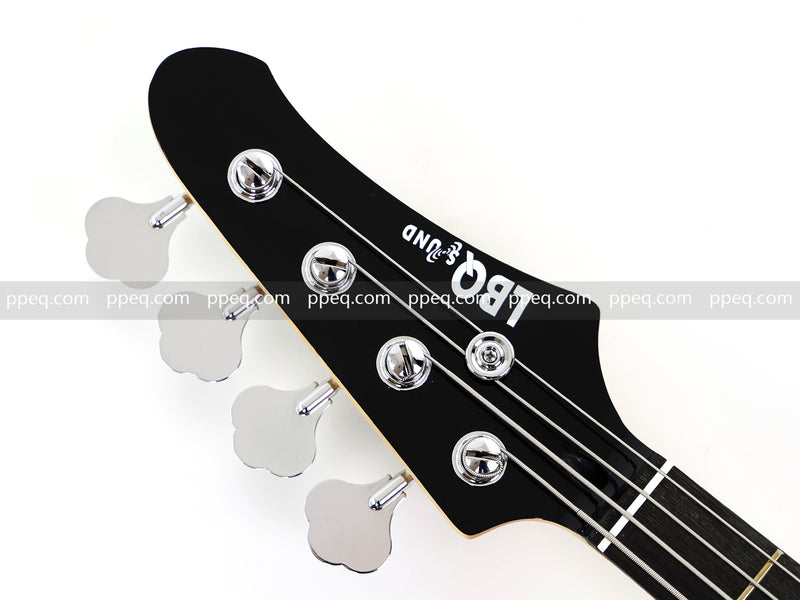 4-String PB-Style Electric Bass Guitar with Black Glossy Finish (YMZ-272)
