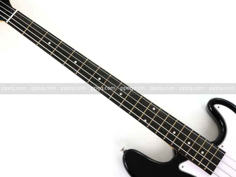 4-String PB-Style Electric Bass Guitar with Black Glossy Finish (YMZ-272)