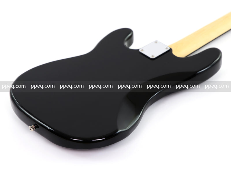 4-String PB-Style Electric Bass Guitar with Black Glossy Finish (YMZ-272)