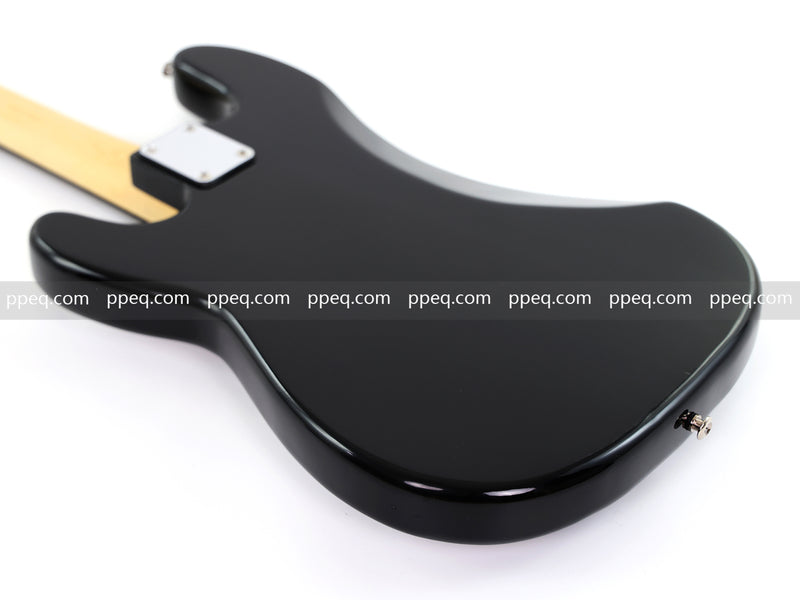 4-String PB-Style Electric Bass Guitar with Black Glossy Finish (YMZ-272)
