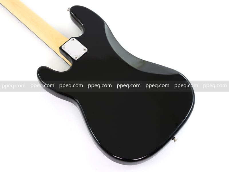 4-String PB-Style Electric Bass Guitar with Black Glossy Finish (YMZ-272)