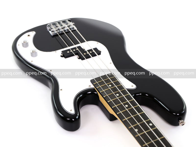 4-String PB-Style Electric Bass Guitar with Black Glossy Finish (YMZ-272)