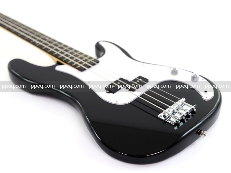 4-String PB-Style Electric Bass Guitar with Black Glossy Finish (YMZ-272)