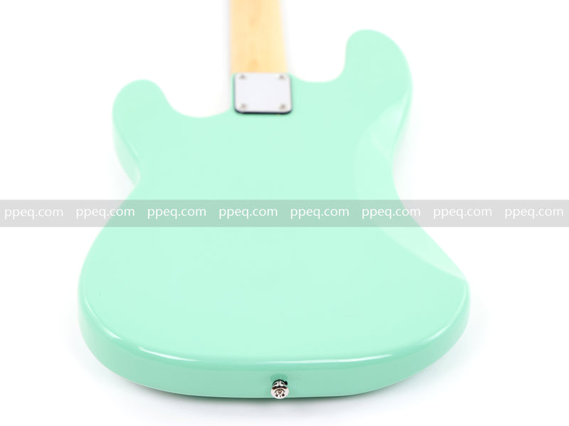 4-String PB-Style Electric Bass Guitar with Mint Green Glossy Finish (YMZ-271)