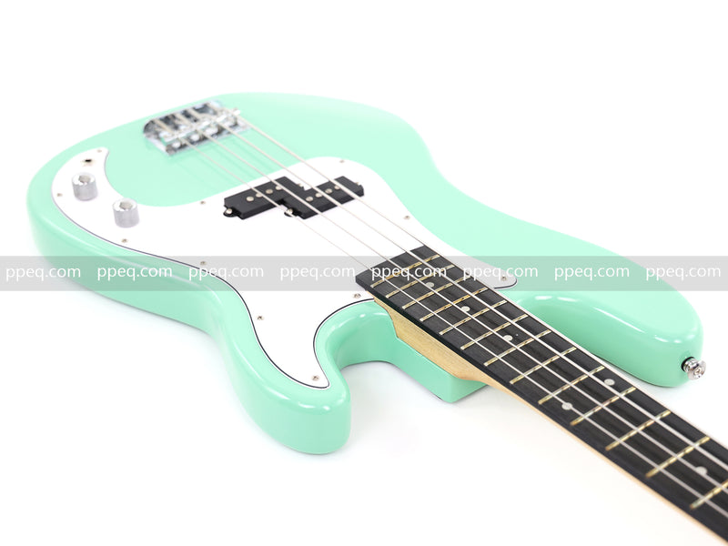 4-String PB-Style Electric Bass Guitar with Mint Green Glossy Finish (YMZ-271)