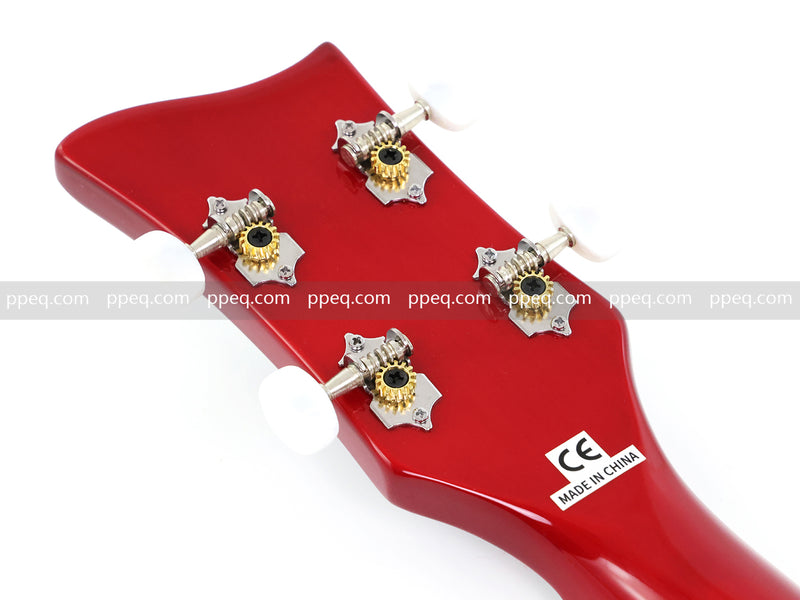 4-String Thick Semi-Hollow Body Violin Style Electric Bass Guitar (PHY-125X)