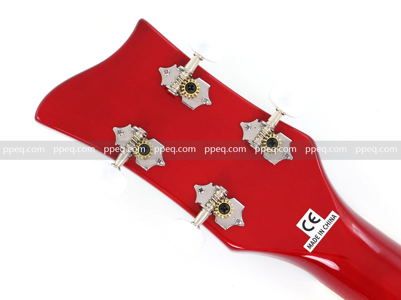 4-String Thick Semi-Hollow Body Violin Style Electric Bass Guitar (PHY-125X)