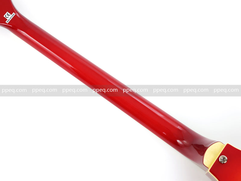 4-String Thick Semi-Hollow Body Violin Style Electric Bass Guitar (PHY-125X)